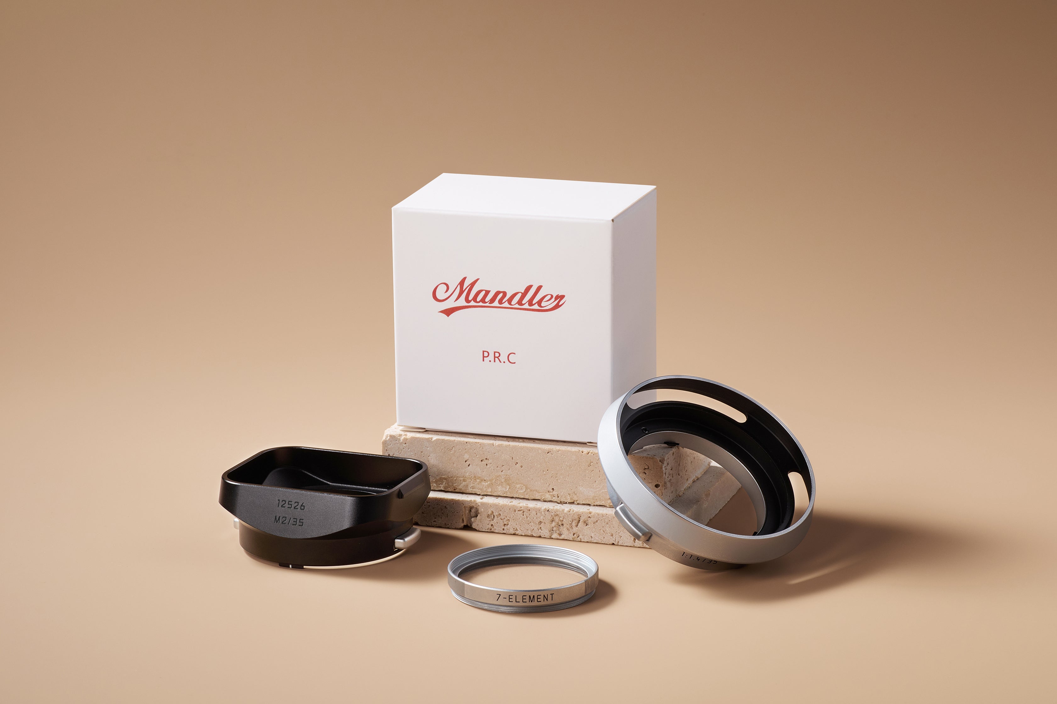 Mandler 35mm f2 "7-element" accessories kit