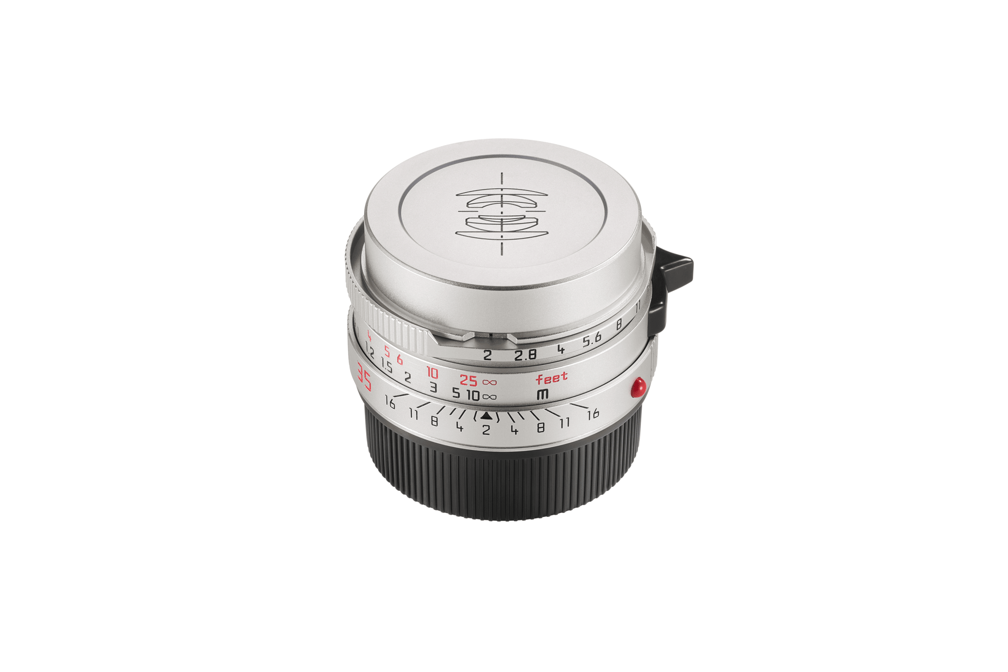 Mandler 35mm F2 “7 elements” (Aluminum) - Silver - 1, mandler 35mm f2, mandler lens, mandler official shop