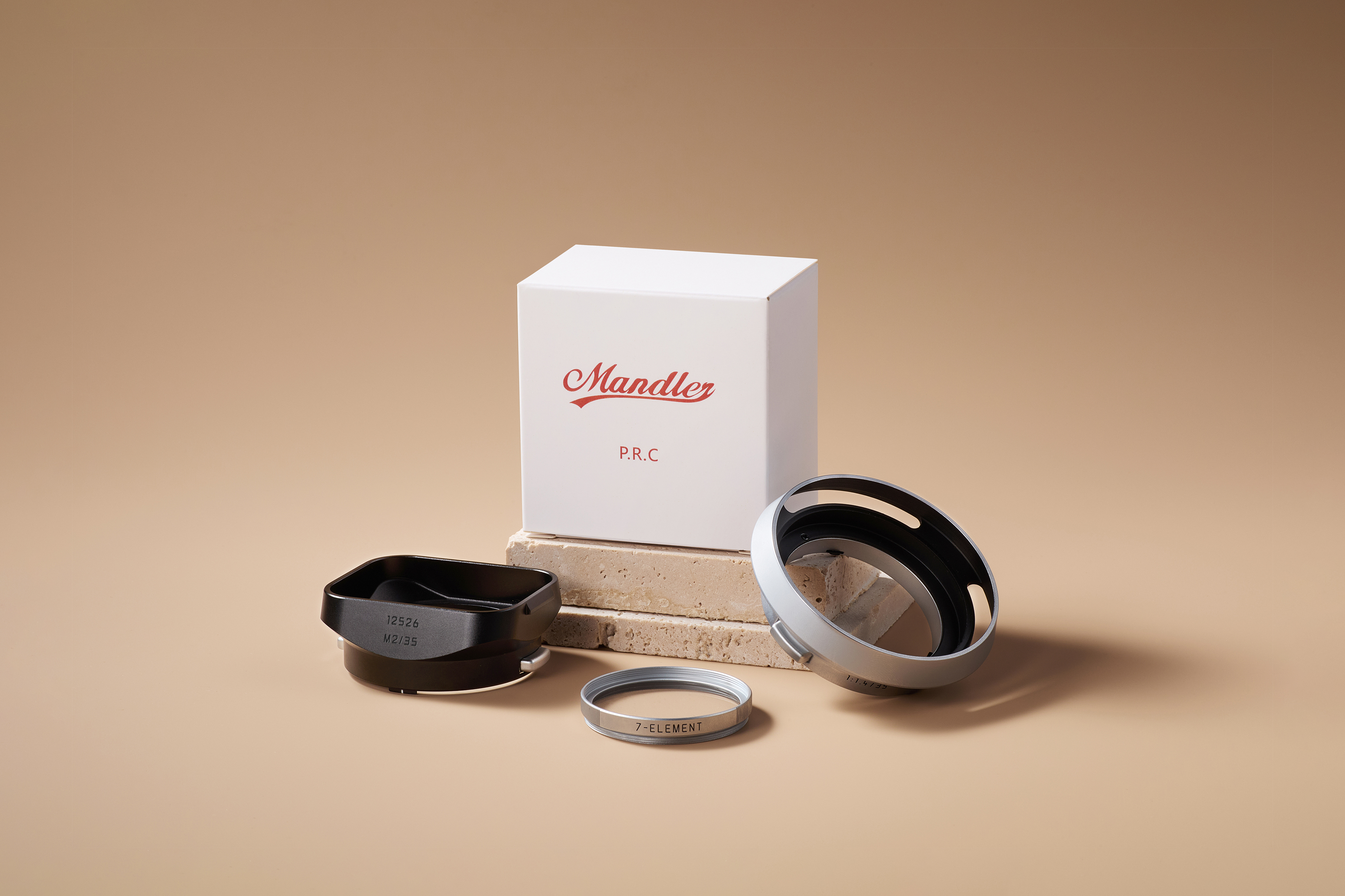 Mandler 35mm f2 "7-element" accessories kit