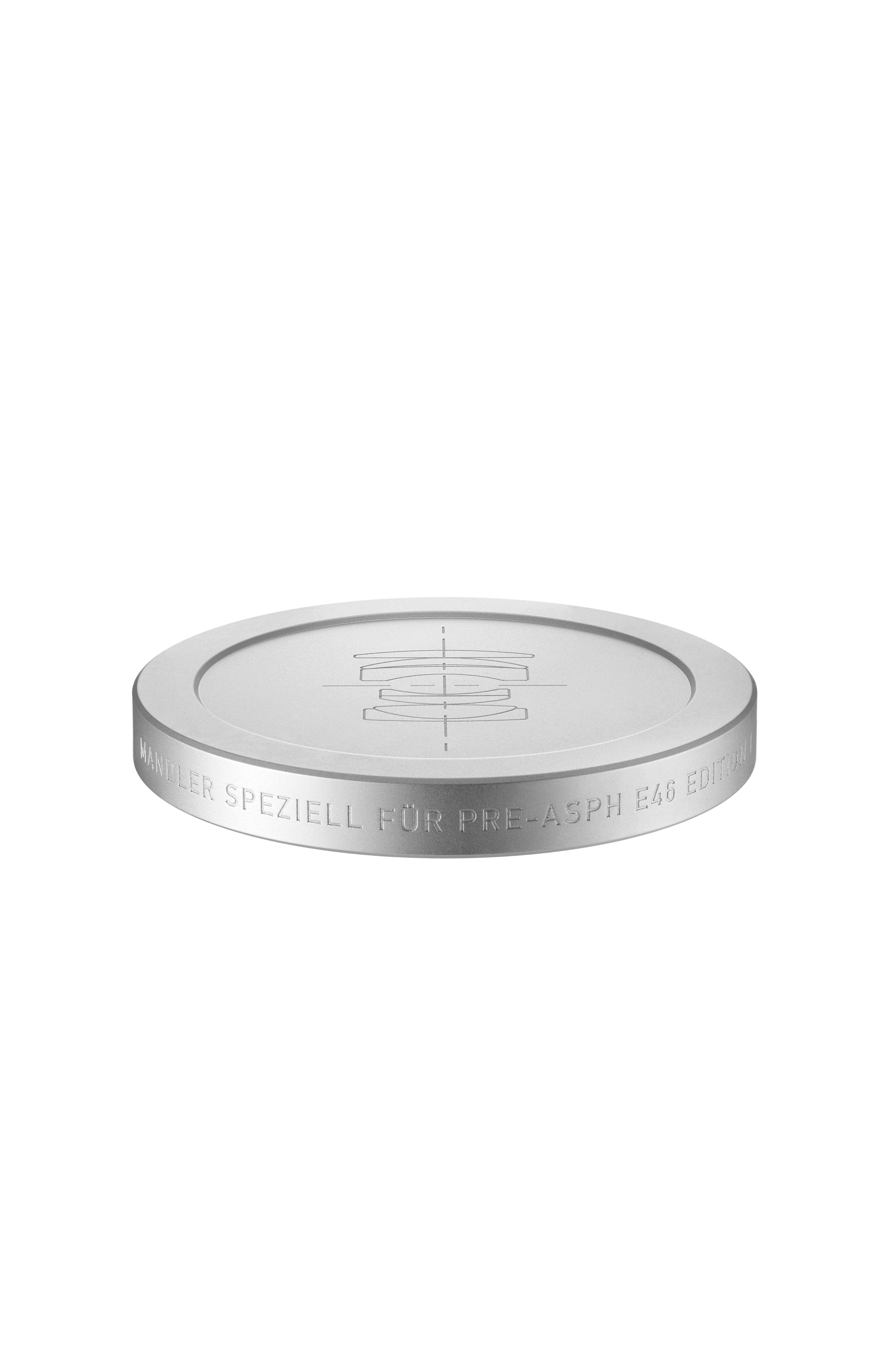 Mandler 50mm f/1.4 E46 Pre-A Brass Lens Cap
